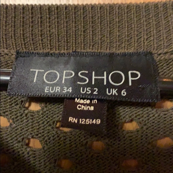 TopShop Green sweater - Picture 3 of 3
